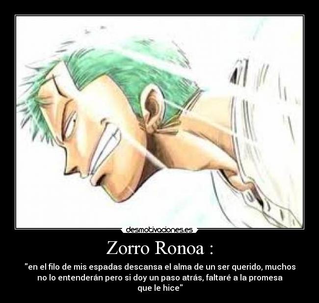 Zorro Ronoa : -