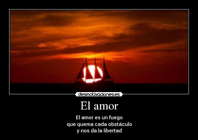 El amor -