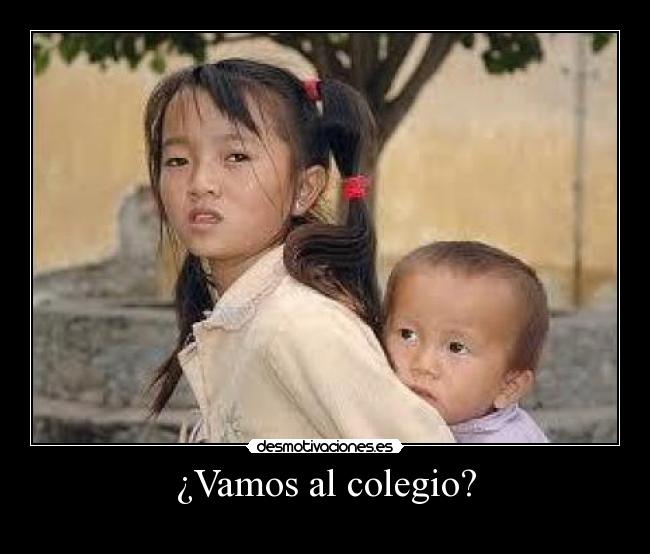 ¿Vamos al colegio? - 