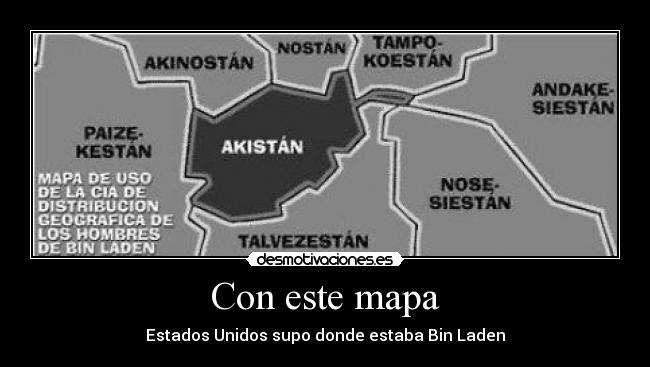 Con este mapa - 