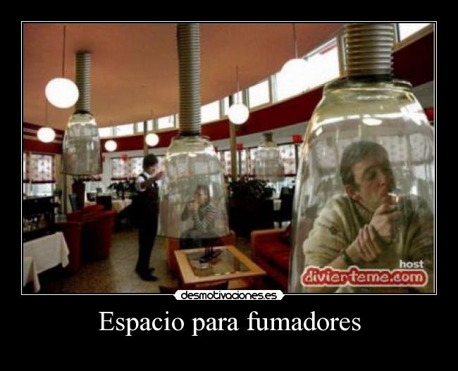 Espacio para fumadores -