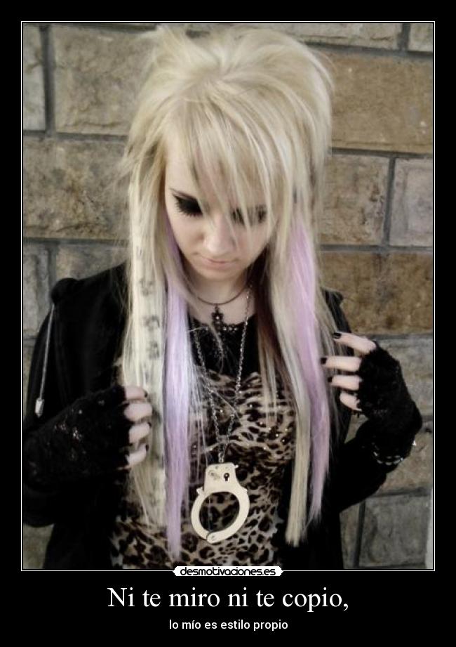 Ni te miro ni te copio, -