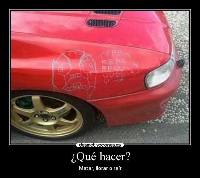 ¿Qué hacer? -