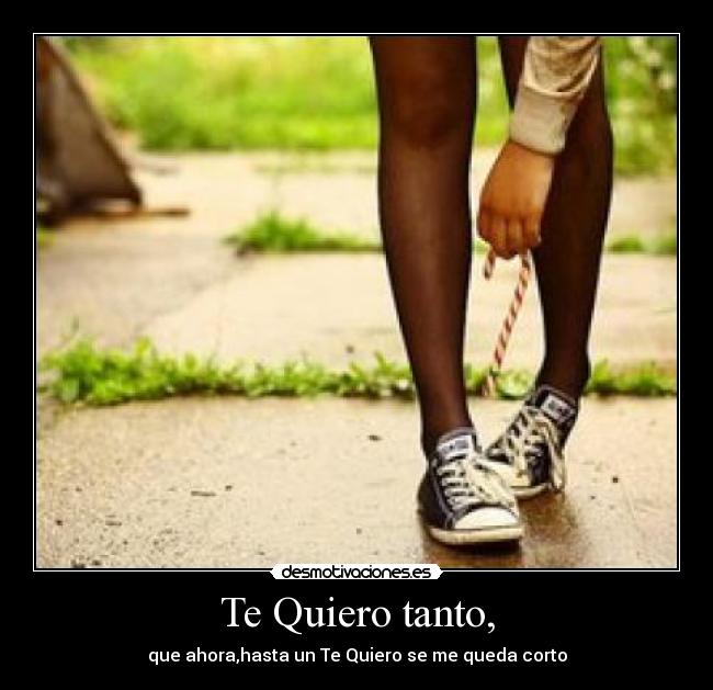 Te Quiero tanto, - 