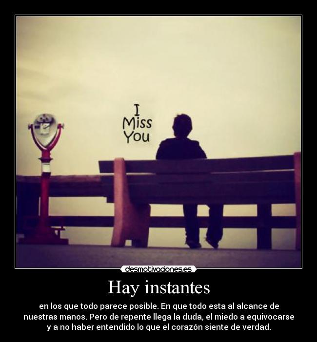 Hay instantes - 