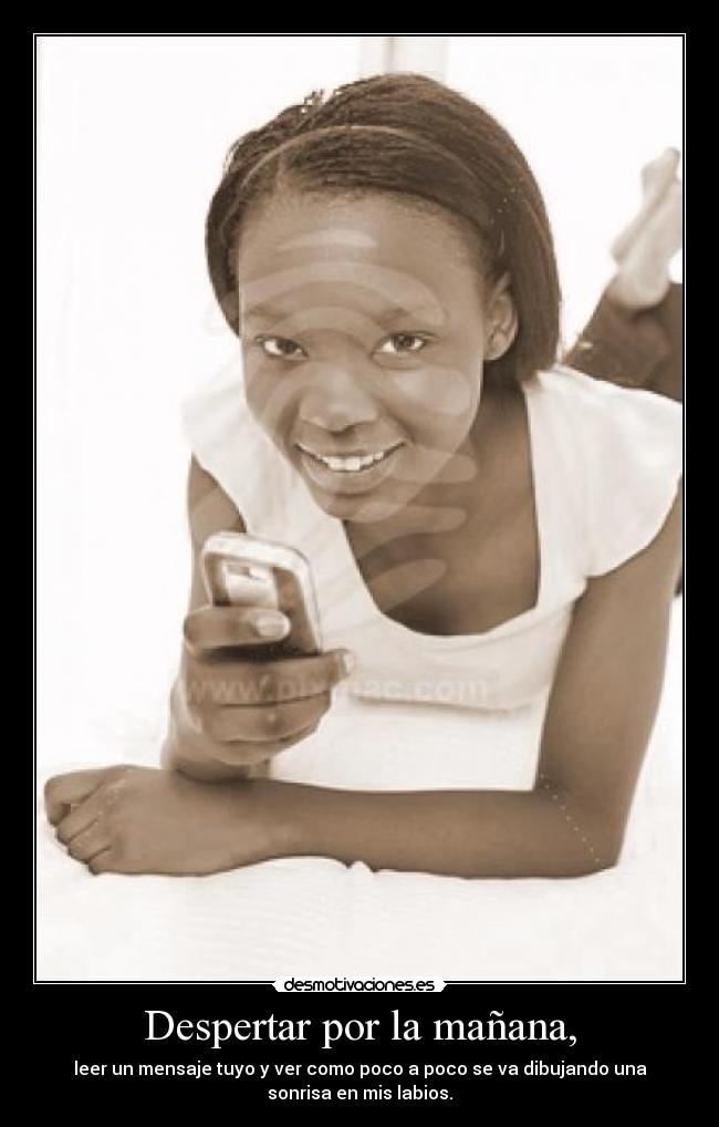 Despertar por la mañana, - 