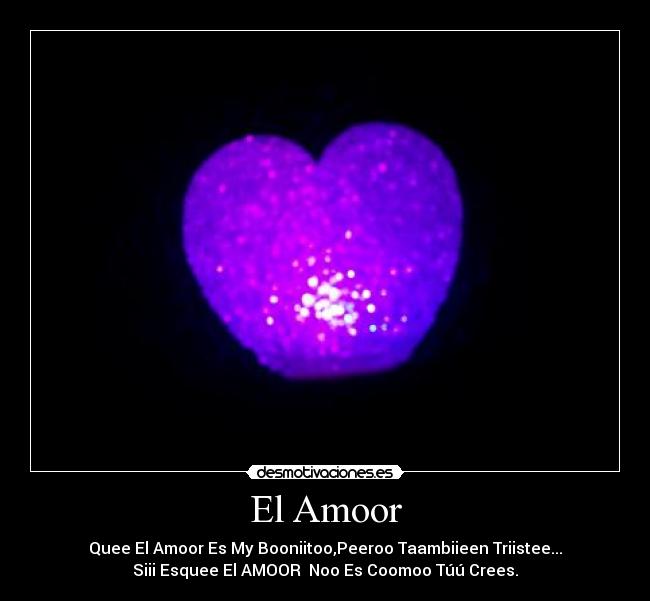 El Amoor -