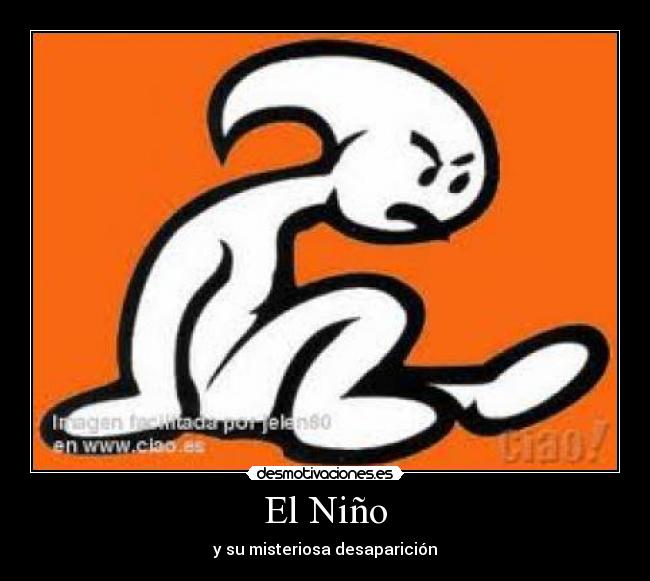 El Niño - y su misteriosa desaparición