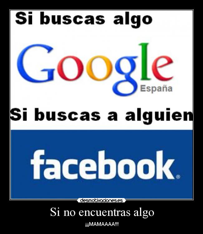 Si no encuentras algo -