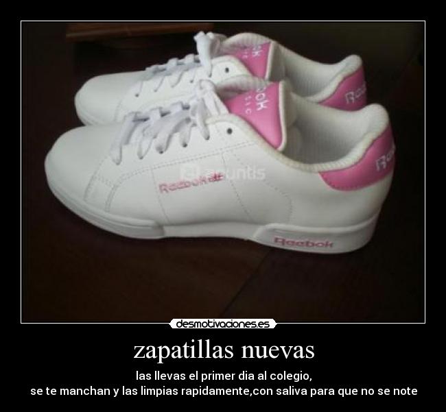 zapatillas nuevas -