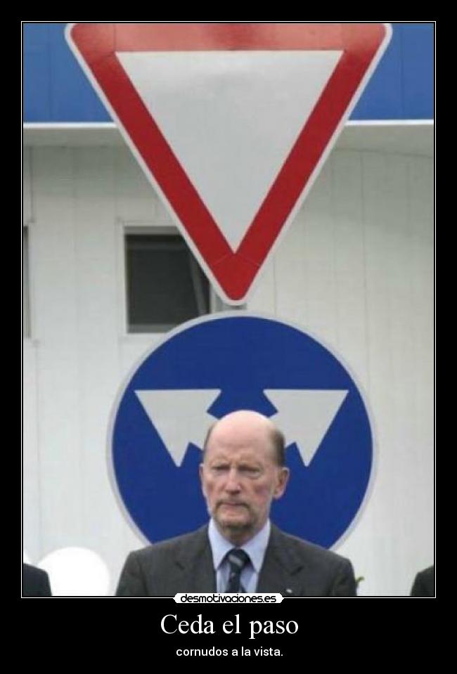 Ceda el paso -