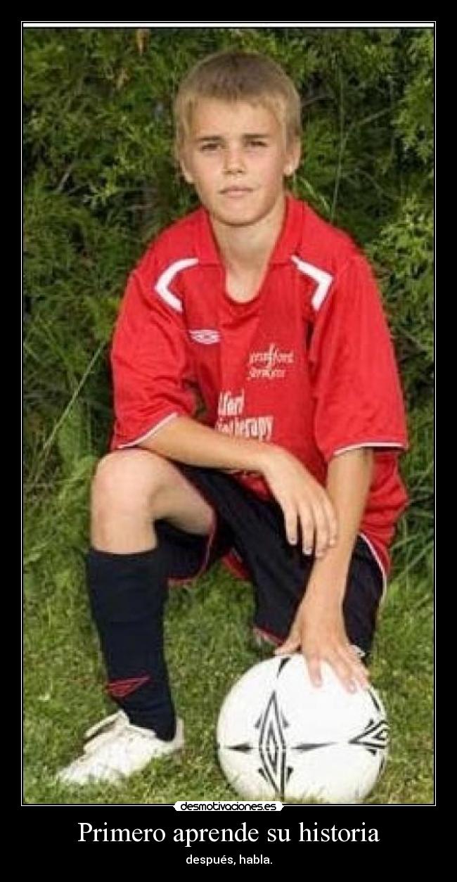 carteles historia justin bieber desmotivaciones