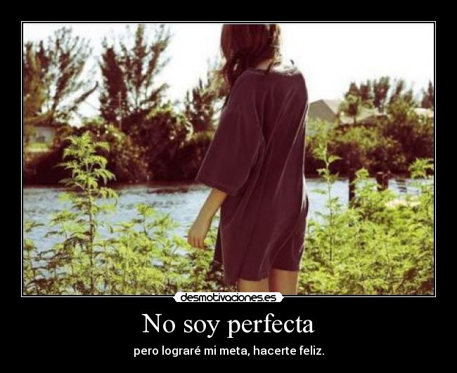 No soy perfecta - 