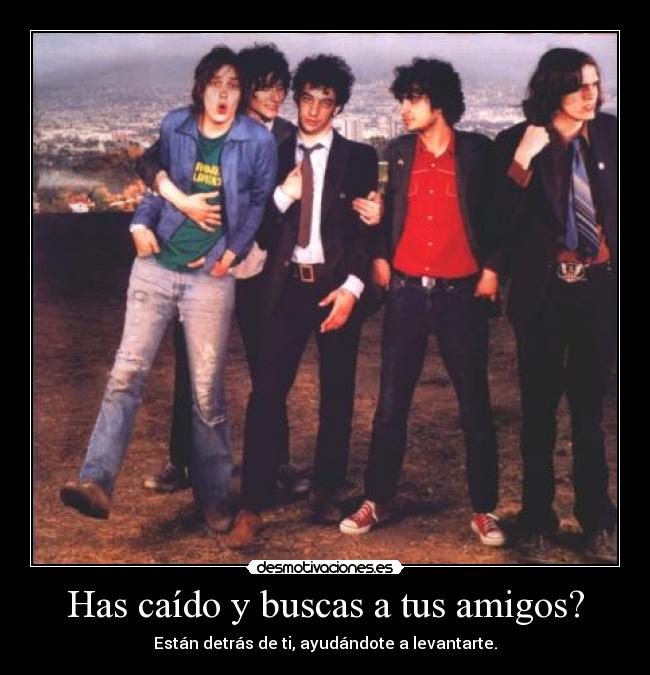 Has caído y buscas a tus amigos? -