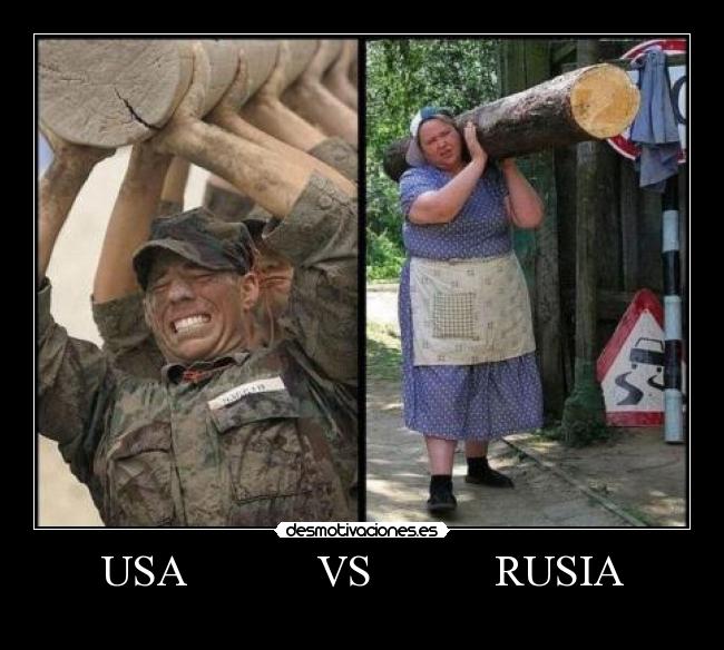 USA            VS           RUSIA - 