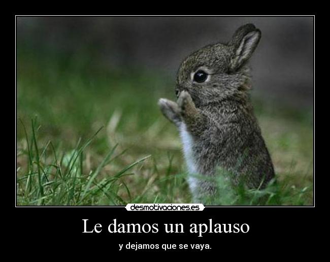 Le damos un aplauso - 