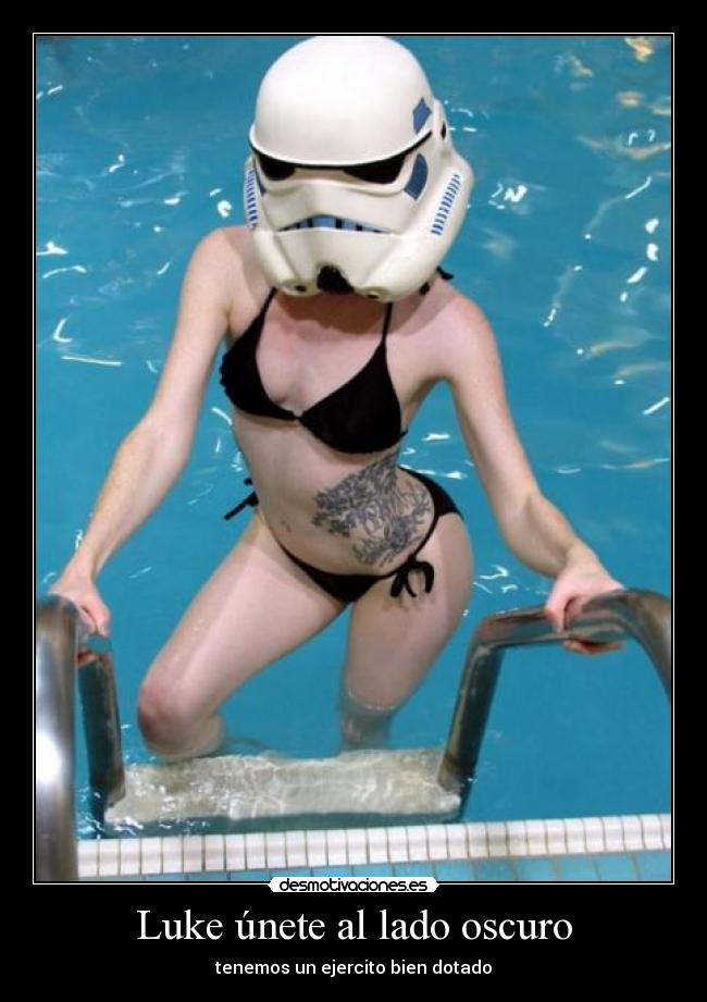 Luke únete al lado oscuro -