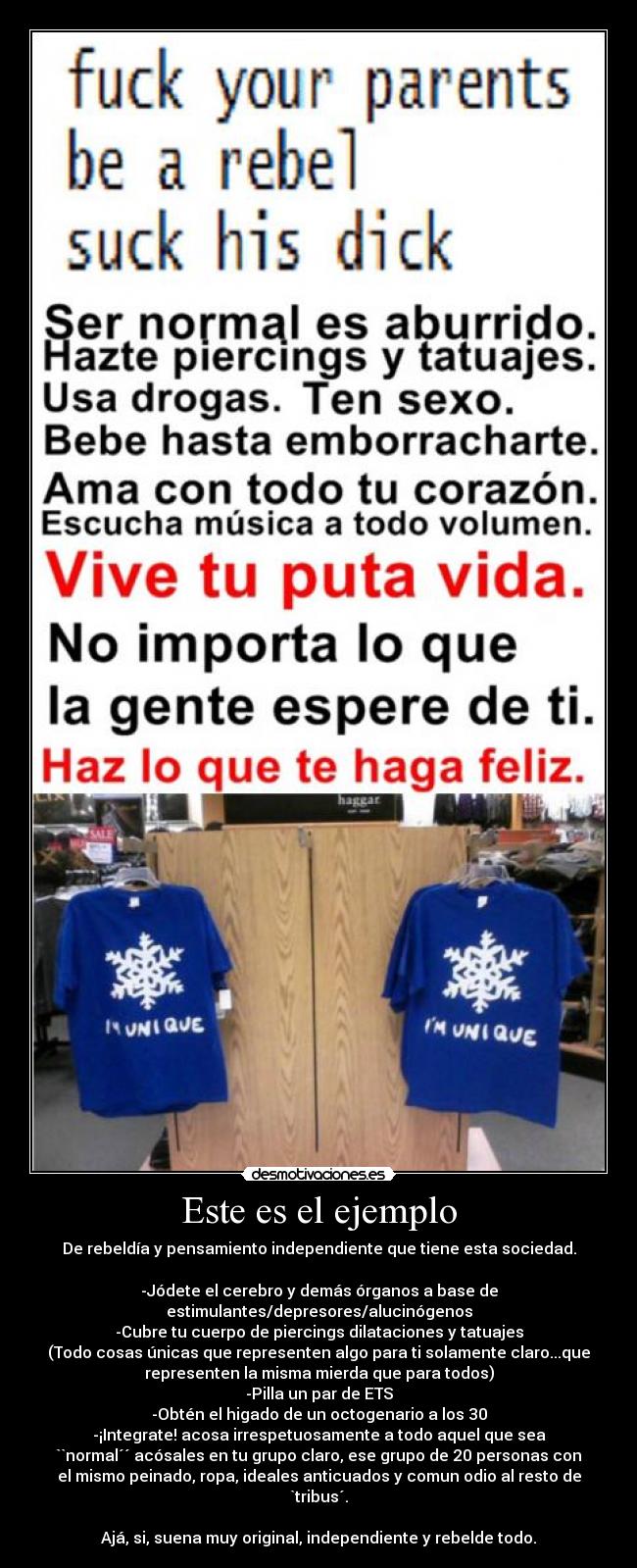 Este es el ejemplo -