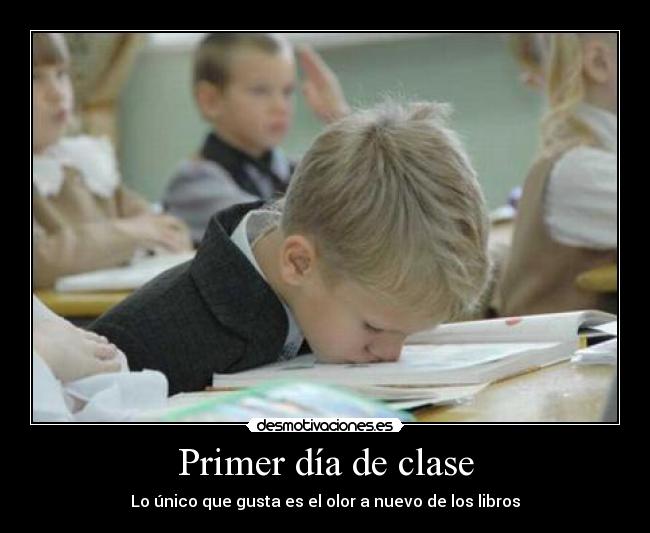 Primer día de clase - 