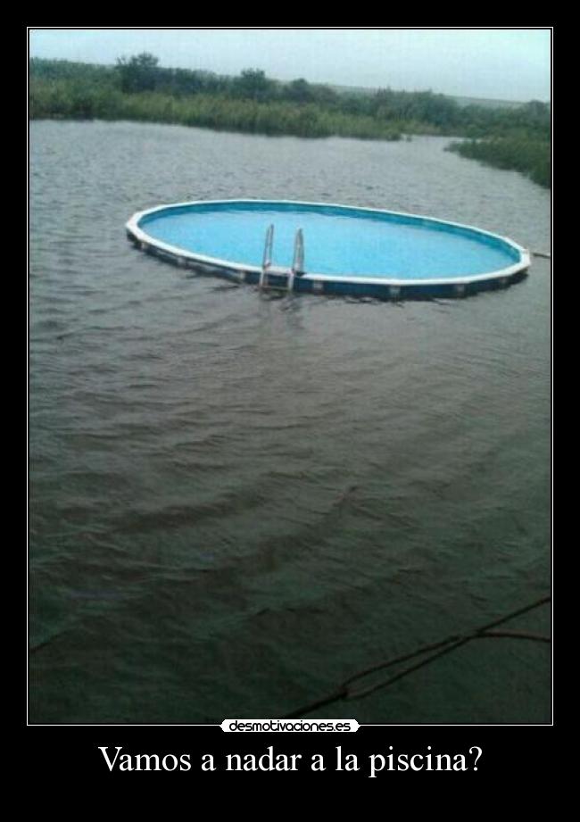 Vamos a nadar a la piscina? -