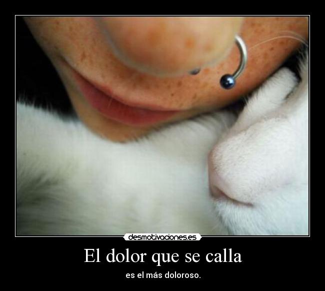 El dolor que se calla -