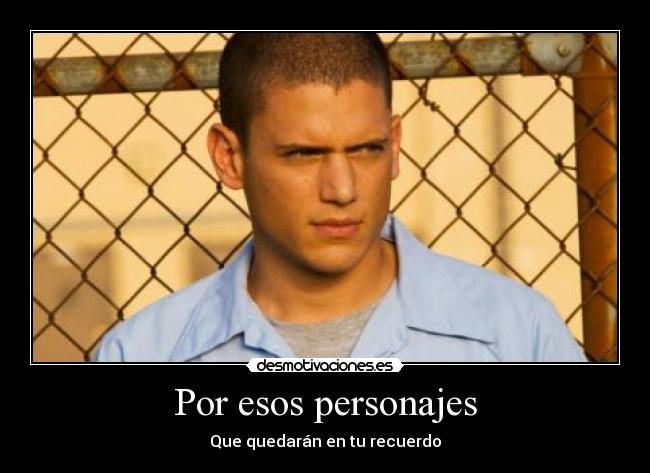 Por esos personajes -