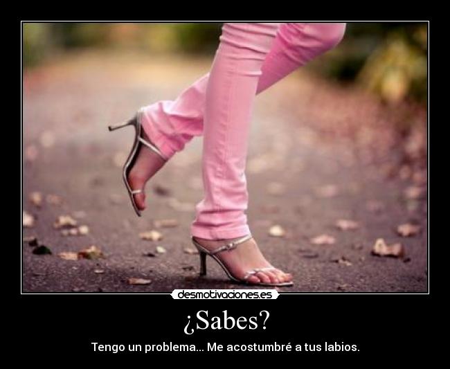 ¿Sabes? - 