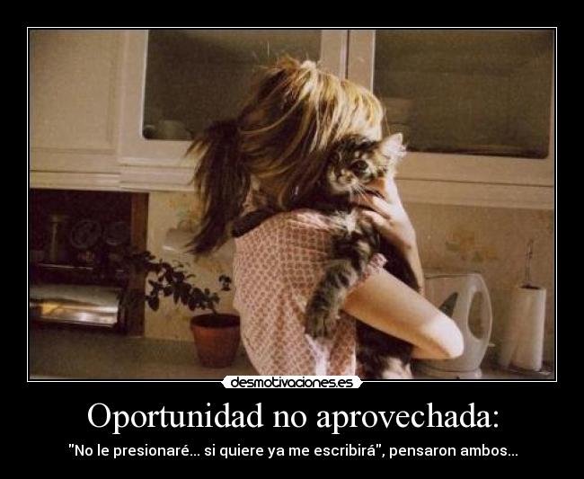 Oportunidad no aprovechada: - 