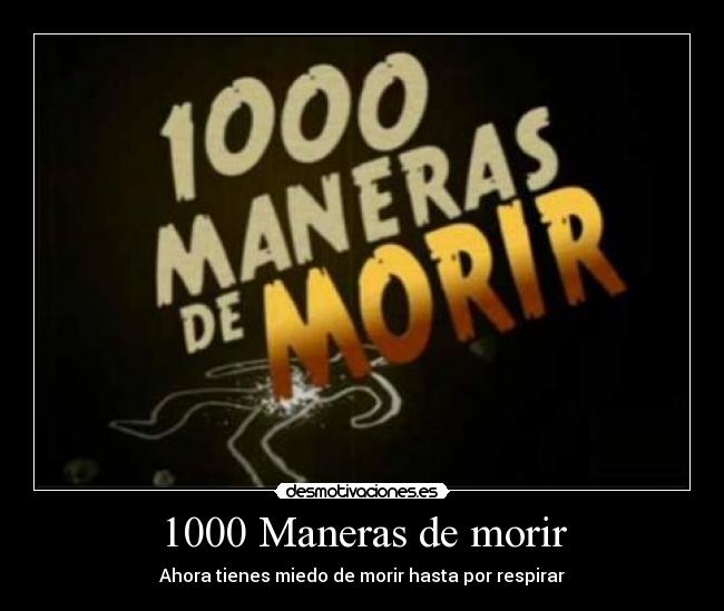 1000 Maneras de morir -