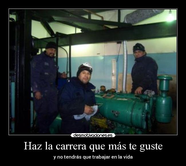 Haz la carrera que más te guste - 