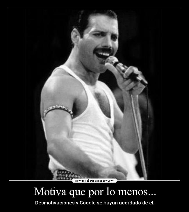 Motiva que por lo menos... -