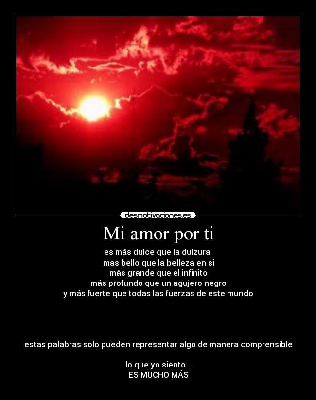 Mi amor por ti - 