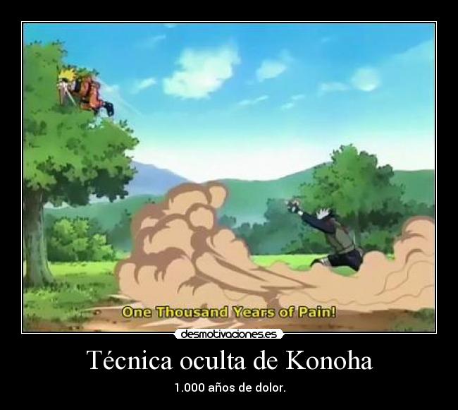 Técnica oculta de Konoha -