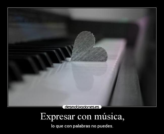 Expresar con música, - 