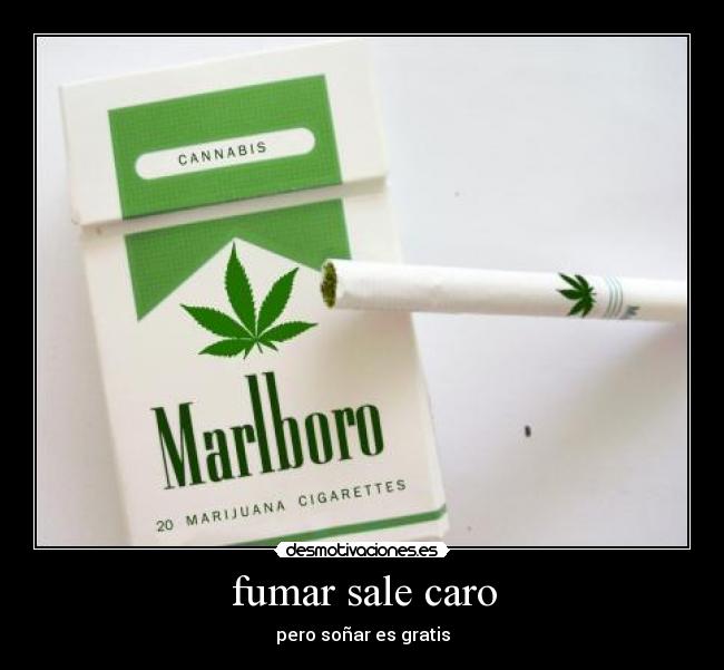 fumar sale caro - 