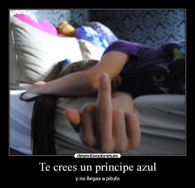 carteles crees principe azul desmotivaciones