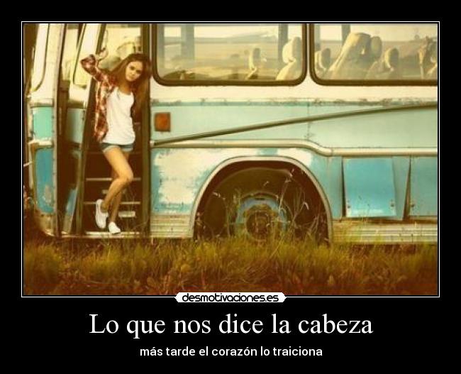 Lo que nos dice la cabeza - 