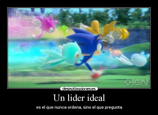 Un lider ideal -