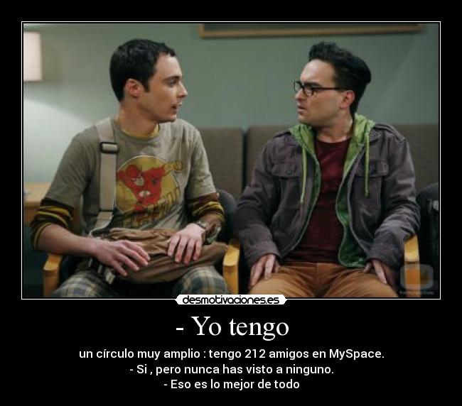 - Yo tengo - 