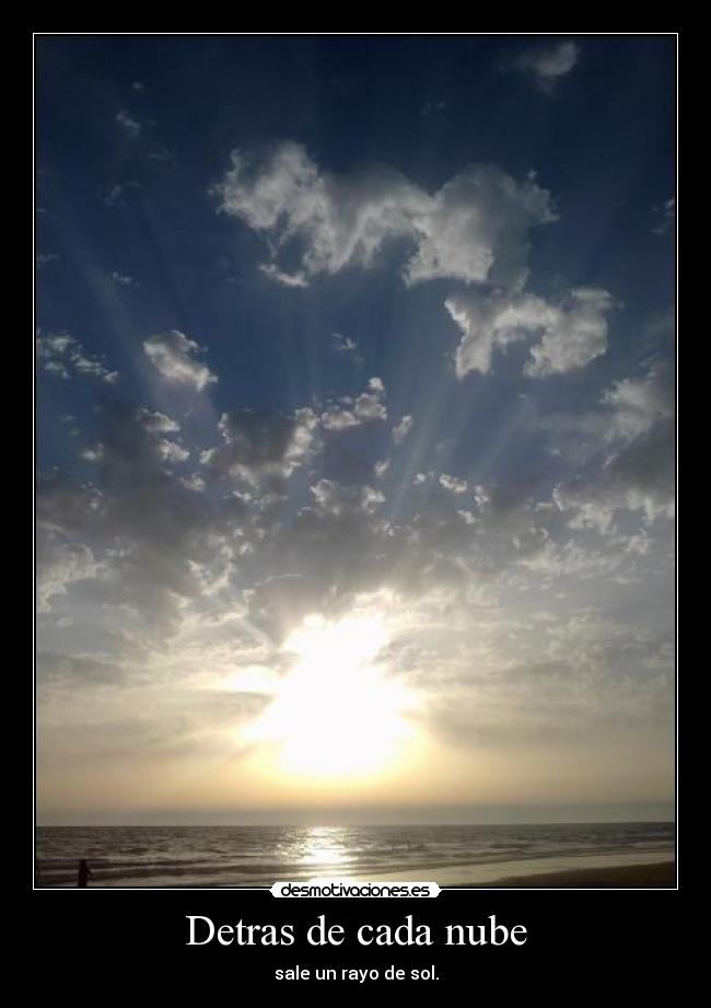 Detras de cada nube - 
