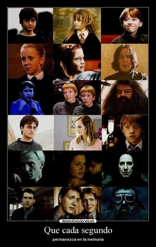 carteles harry potter ron weasly hermione granger emma watson rupert grint daniel howarts desmotivaciones