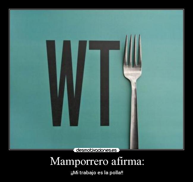 Mamporrero afirma: - 