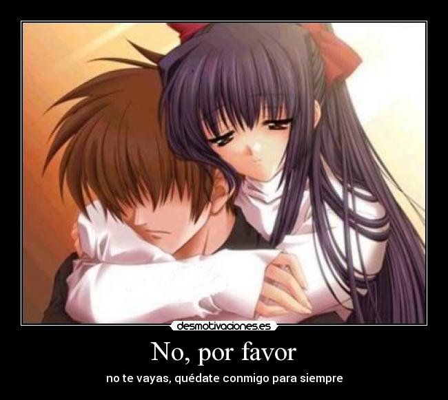No, por favor - 