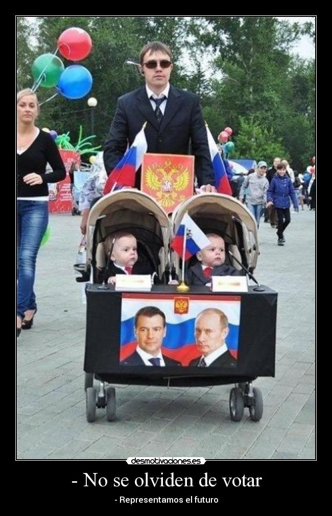 - No se olviden de votar -