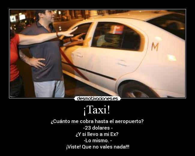 ¡Taxi! -
