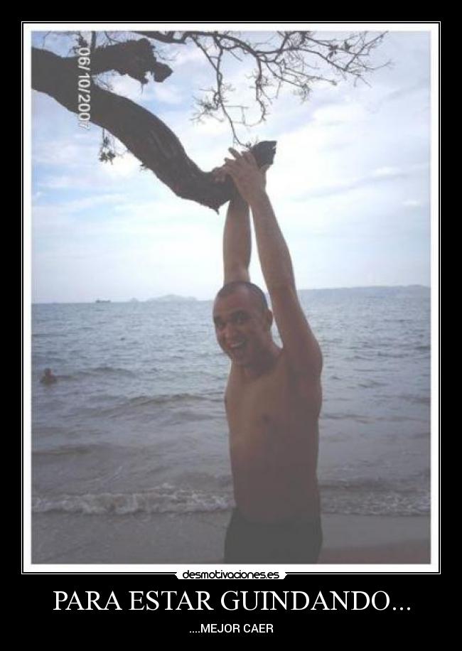 PARA ESTAR GUINDANDO... -