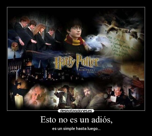 Esto no es un adiós, -
