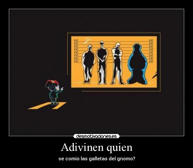 Adivinen quien - se comio las galletas del gnomo?