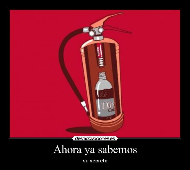 Ahora ya sabemos - su secreto