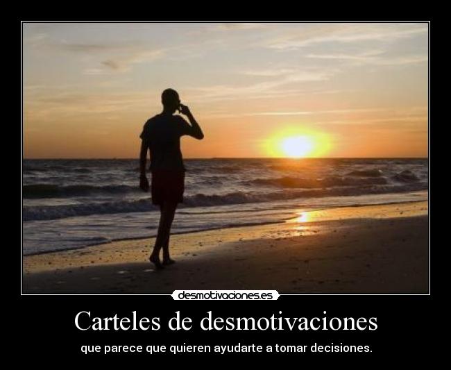 Carteles de desmotivaciones -